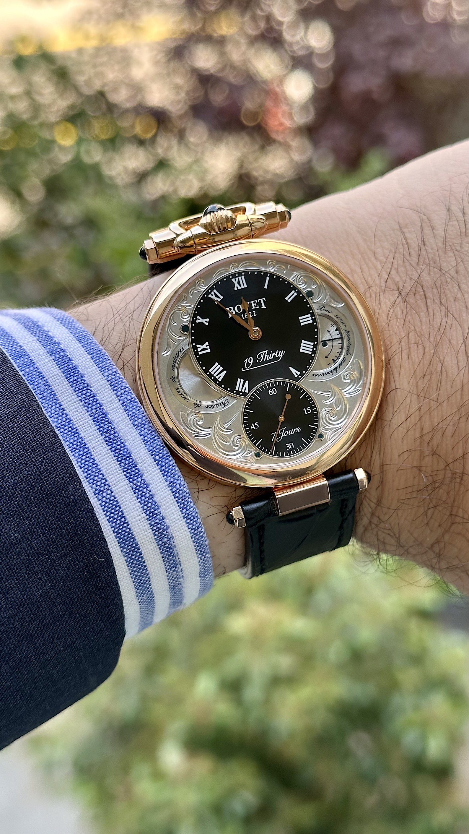 Bovet Fleurier 19Thirty - Front View